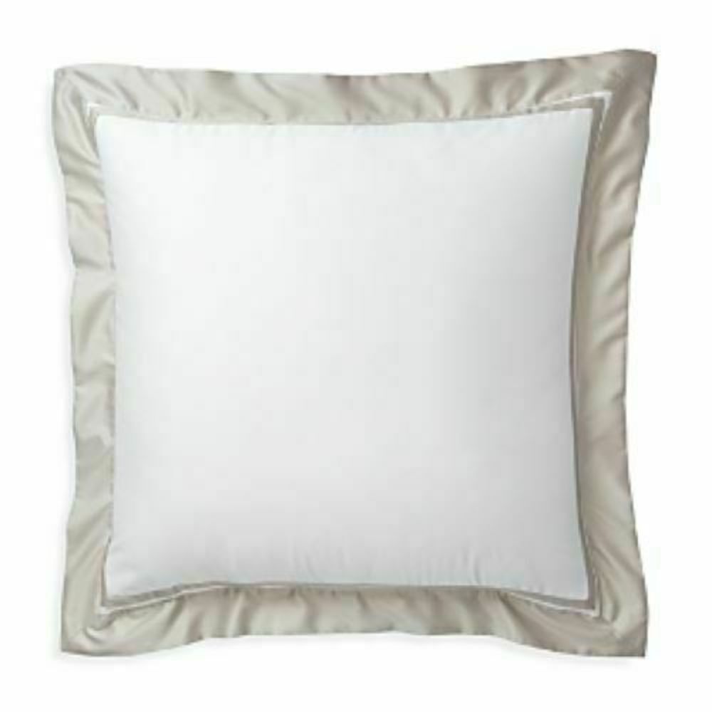 Ralph Lauren Home Bowery Euro Sham Vintage Silver New in Package Retail $145 - Picture 1 of 2
